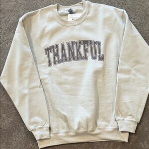 Gildan Gray Thankful Women's Sweater
